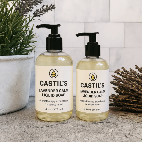 Castils Lavender Calm Liquid Soap สบู่เหลวลาเวนเดอร์ อโรม่า