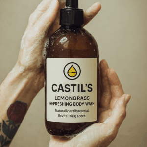Castils Lemongrass Refreshing Body Wash สบู่เหลวตะไคร้หอมสดชื่น
