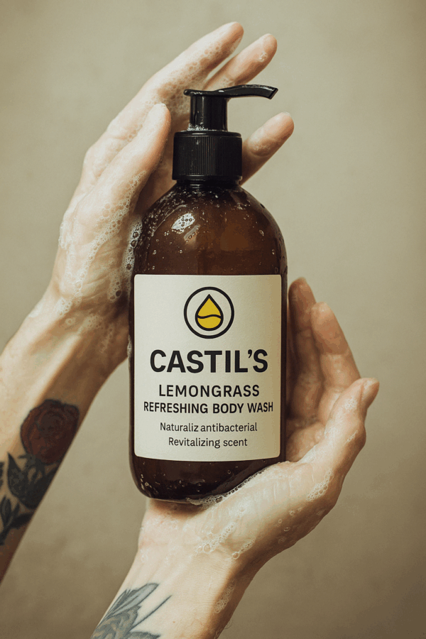 Castils Lemongrass Refreshing Body Wash สบู่เหลวตะไคร้หอมสดชื่น