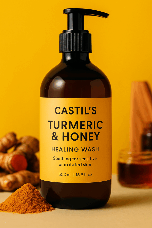 Castils Turmeric & Honey Healing Wash สบู่เหลวขมิ้นชันผสมน้ำผึ้ง