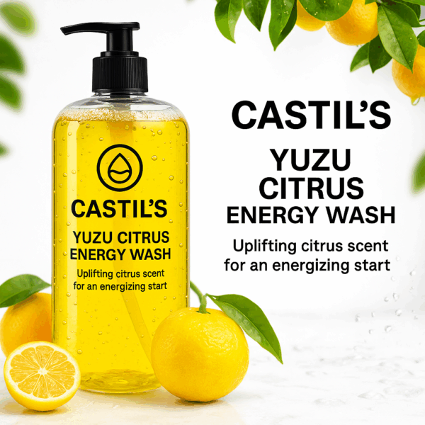 Castils Yuzu Citrus Energy Wash สบู่เหลวส้มยูซุสดชื่น